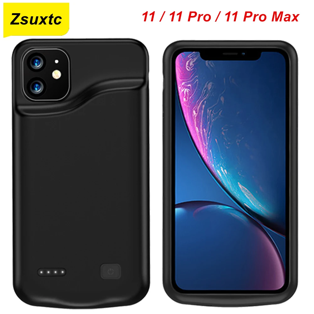 For iphone 11 11 Pro 11 Pro Max Battery Charger Case 6000 Mah - Main Image