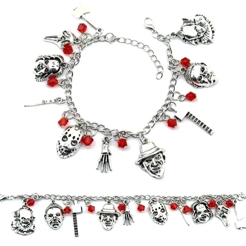 Ужас классический страшные фильмы браслет ювелирные изделия серии Хэллоуин