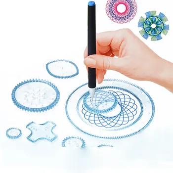 

22pcs Sewing Tools Children'S Drawing Template Curve Styling Design Ruler Stationery Flower Ruler Painting