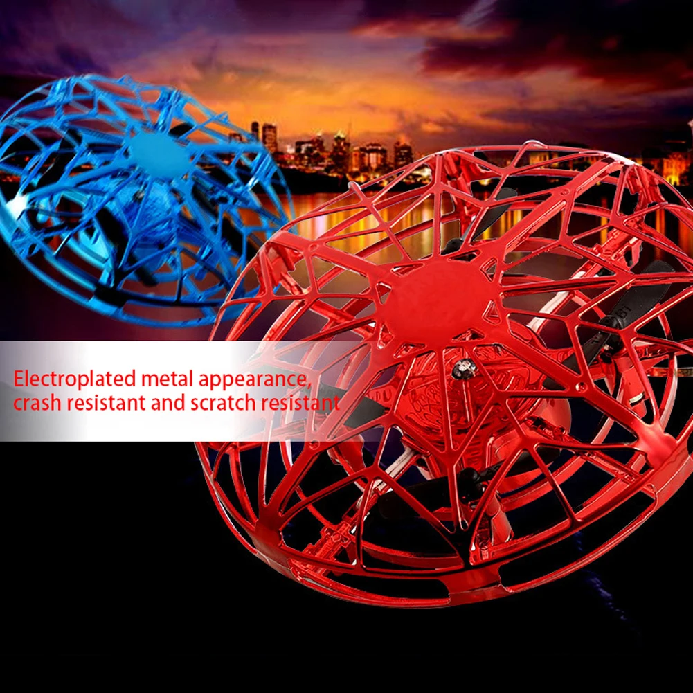 ABS анти столкновения шар НЛО летающий самолет RC игрушки Гравитация защита от