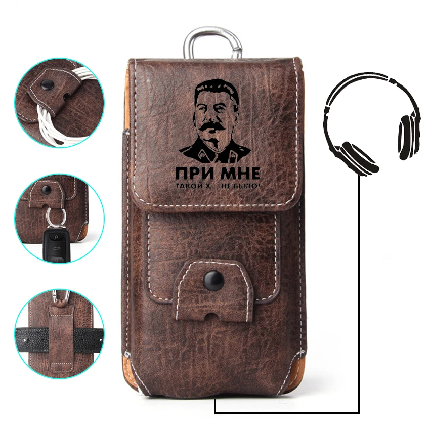 Поясная Сумка мужская лидер СССР Сталин не было такого дерьма со мной поясная сумка для iphone чехол для redmi 5 plus телефон поясная сумка