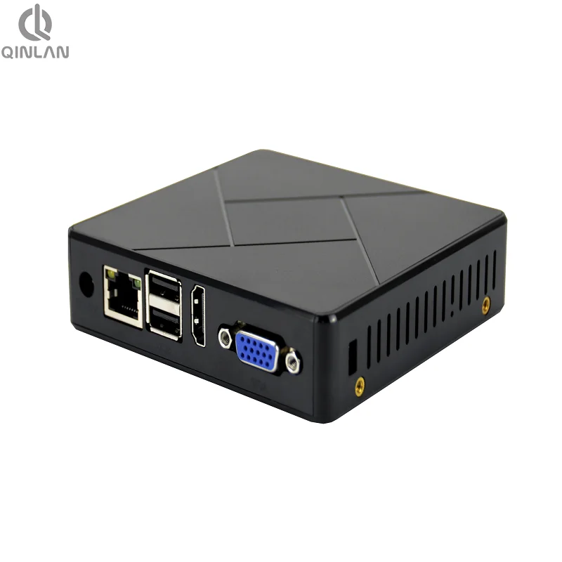 QINLAN безвентиляторный Тонкий клиент ARM A53 четырехъядерный 2 0 ГГц с RDP8.1 RUN 100