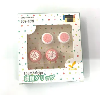 

Sakura Flower Silicone Analog Thumb Stick Grip Cap for Nintend Switch JoyCon Controller Joystick Skin for Switch Lite Game Cover