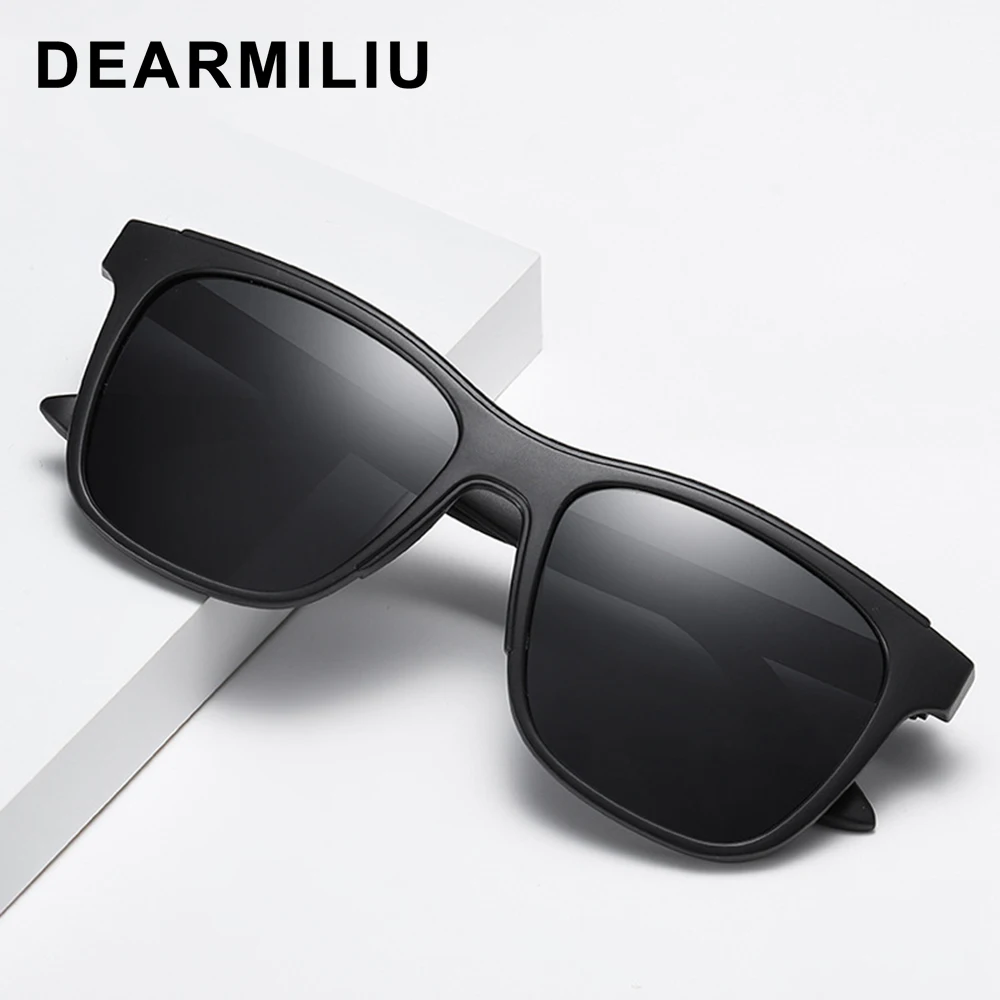DEARMILIU, новинка, поляризованные солнцезащитные очки, классические, Ретро стиль, для вождения, солнцезащитные очки для мужчин, okulary lunette soleil homme gafas de sol 3306