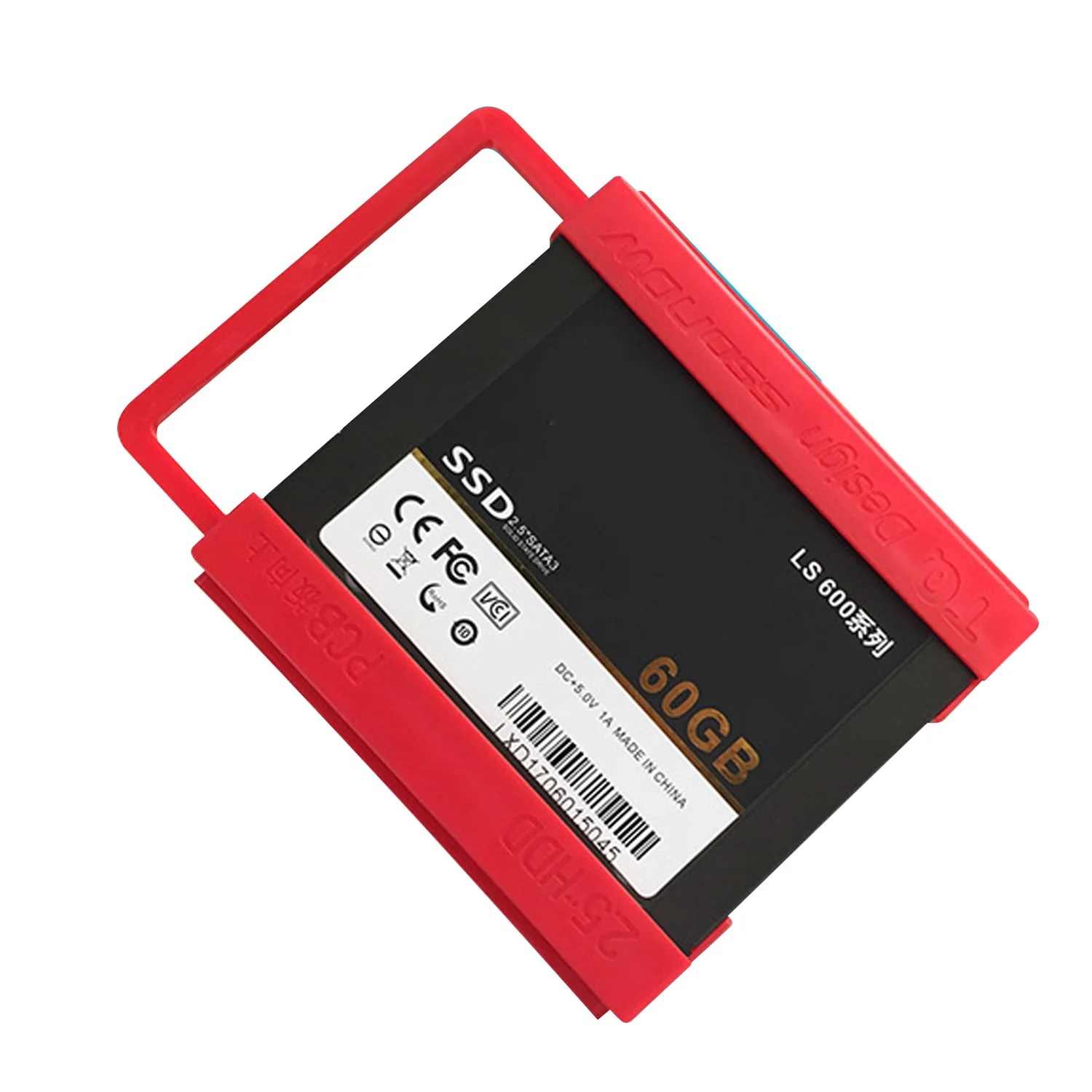 

Bevigac 2.5 inch to 3.5 inch Plastic SSD HDD Hard Drive Mounting Bracket Adapter Holder Stand Station Box for PC Laptop