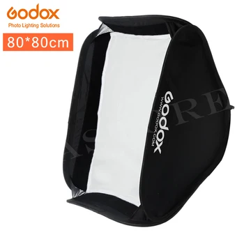 

Godox 80x80 cm Softbox Diffuser Reflector for Speedlite Flash Light Professional Photo Studio Flash Fit Bowens 80*80cm Soft Box