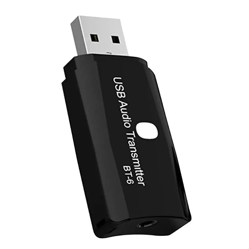 BT-TX6 беспроводной Bluetooth 5,0 адаптер аудио приемник передатчик AUX RCA USB 3,5 мм разъем для ПК проектор усилитель мощности