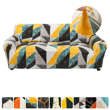 

Junejour | Geometric Sofa Cover Elastic Sofa Seater Cover Protector Washable Slipcover Furniture Accessories 1/2/3/4 seater(s)