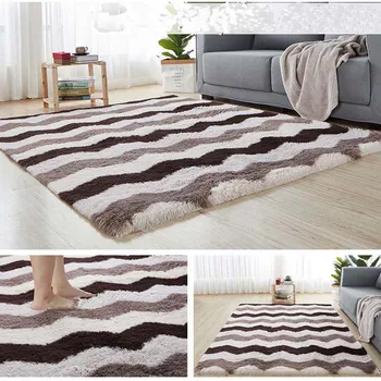 

Rectangular Fur Rug Carpets for Living Room Anti-Slip Kitchen Mats Bathroom carpet Home Decor Fluffy Rug Area Rugs For Bedroom
