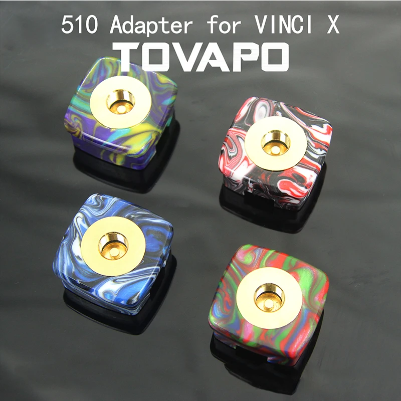 Новое поступление адаптер для электронной сигареты TOVAPO 510 VINCI/ VINCI X RDA/RTA/RDTA нитки