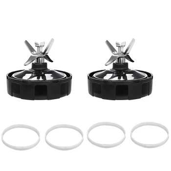 

Blender Replacement Parts,Ninja Bottom 7 Fins Extractor Blade Replacement Parts for Nutri Ninja Auto IQ BL482 BL642,Etc