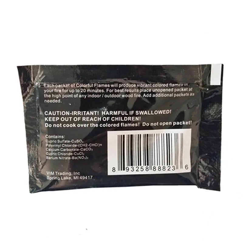 AISPORT Colorful Flame Powder Portable Campfire Dye Coloring Agent Outdoor Party Activities Accessories