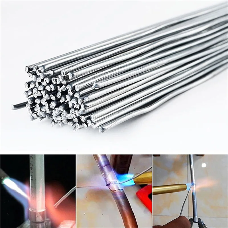 

Aluminum Welding Brazing Rod Low Temperature Aluminum Solder Rods Welding Wire Flux Cored Soldering Rod No Need Solder Powder
