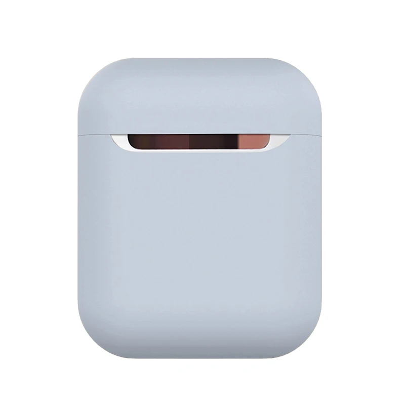 Для Airpod Беспроводная bluetooth-гарнитура для Airpods2 Крышка Bluetooth шкаф для хранения гарнитуры крышка мультфильм 1 шт для Apple AirPods чехол - Цвет: H