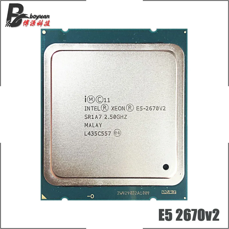 Процессор Intel Xeon E5 2670v2 2670 v2 2 5 ГГц десятиядерный двадцать потоков процессор 25 Мб 115