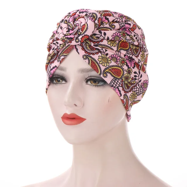 Trendy Print Fabric Ankara Bonnets 