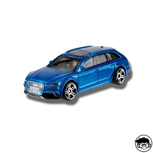 Хот Вилс 17 Audi RS 6 Avant фабрики свежий 214/250 короткие карты
