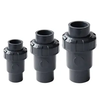 

PVC pipe fittings check valve plumbing system fittings 20mm 25mm 32mm water pipe joint water pipe check valve