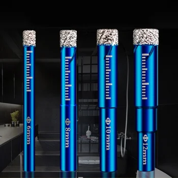

Diamond Coated Drill Bit Set Tile Marble Glass Ceramic Hole Saw Marble Cutter Drilling Bit Power Tool 6mm 8mm10mm 12mm 14mm 16mm