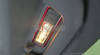 

Accessories For Mercedes Benz C Class Interior Mouldings Reader Lamp light Decorative Trim Cover Car Styling