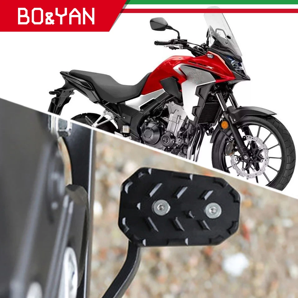 Black Haudang Motorcycle Rear Foot Brake Lever Pedal Enlarge Rear Brake Peg Pads Extender Extension for CB500X CB500 x 2019 2020 
