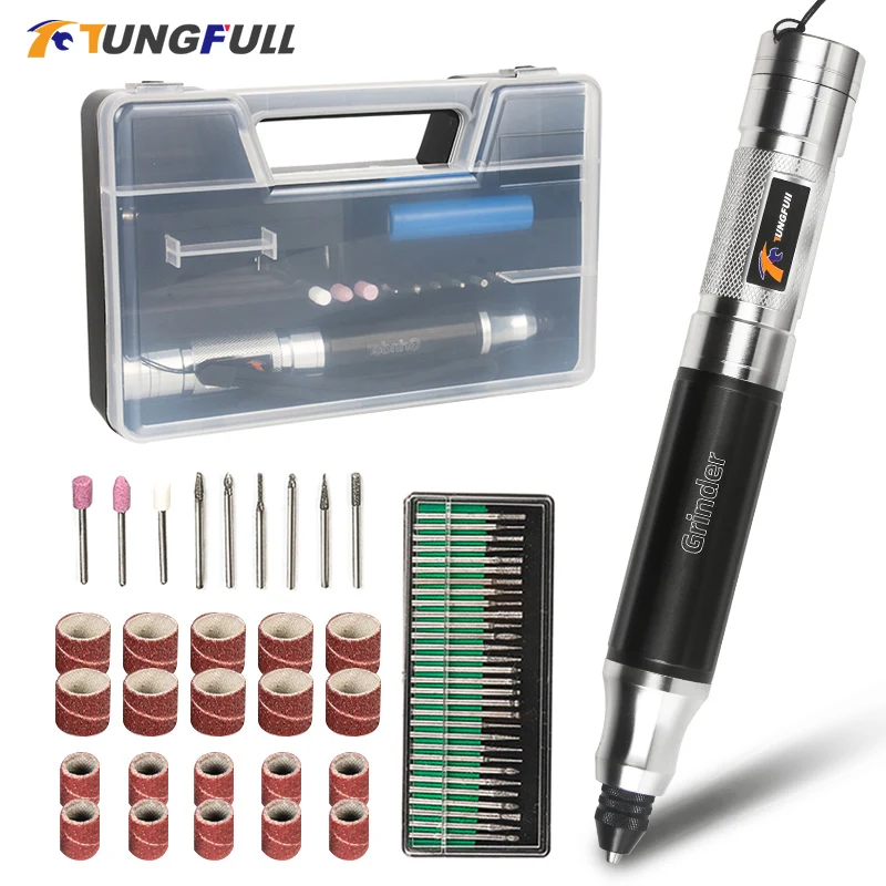 Mini Trapano Elettrico Multiutensile Cordless Per Accessori Dremel Utensile Elettrico Penna Per Incisione Taglio Lucidatura Utensile Rotante