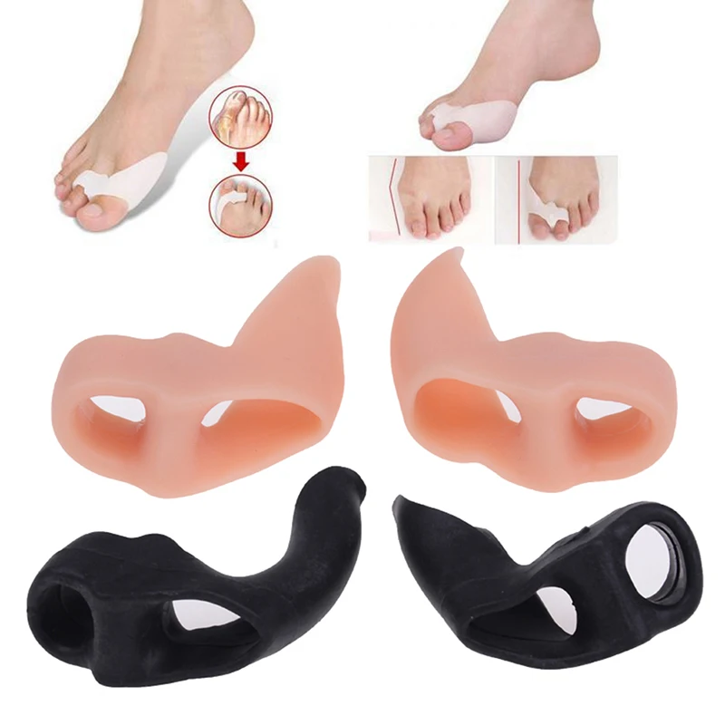 

New 1Pair Gel Foot Care Tool Bunion Corrector Bone Big Toe Protector Hallux Valgus Straightener Toe Spreader Pedicure Brace