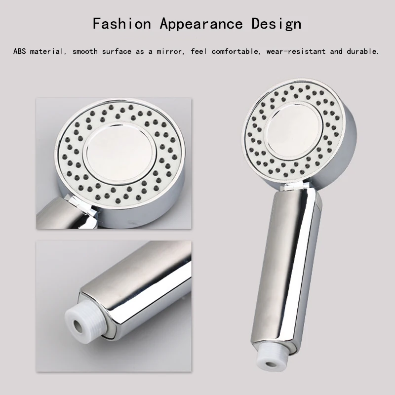 Модная двухсторонняя насадка для душа 1 шт. водосберегающая круглая из АБС