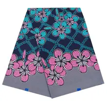 Стиль Африканский принт воск ткань для вечерние платья хлопок Африка голландский воск