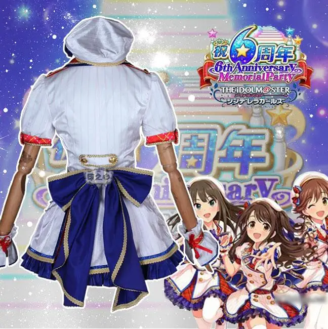 IDOLM@ STER Золушка для девочек звездный свет этап 6th юбилей мемориальная Вечеринка Косплей Костюм