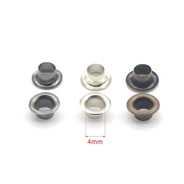 Kit Occhielli In Metallo Per Passacavi, Set Di Occhielli Per Occhielli In Ottone Ferro Da 2 Mm Strumenti Di Impostazione Kit Per Punzonatura Occhielli - Foto 12