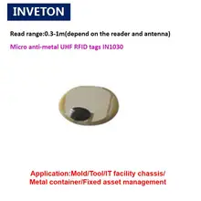 Водонепроницаемый 1 метр rfid бирка микро анти-металл Маленькая подвеска клей пассивный epc gen2 uhf rfid металлические метки для управления складом