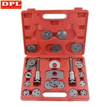 

22pcs Universal Car Disc Brake Caliper Wind Back Brake Piston Compressor Tool Kit For Most Automobiles Garage Repair Tools