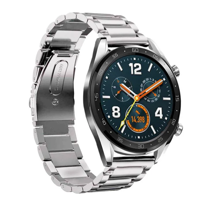 Ремешок из нержавеющей стали для HUAWEI WATCH GT сменный ремешок часов браслет 22 мм