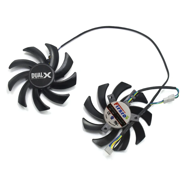 FDC10H12S9-C FD7010H12S 85 мм сапфир HD6850 HD6970 HD7870 2G HD7950 HD7970 R9 270X 280X Radeon VGA карты вентилятор охлаждения