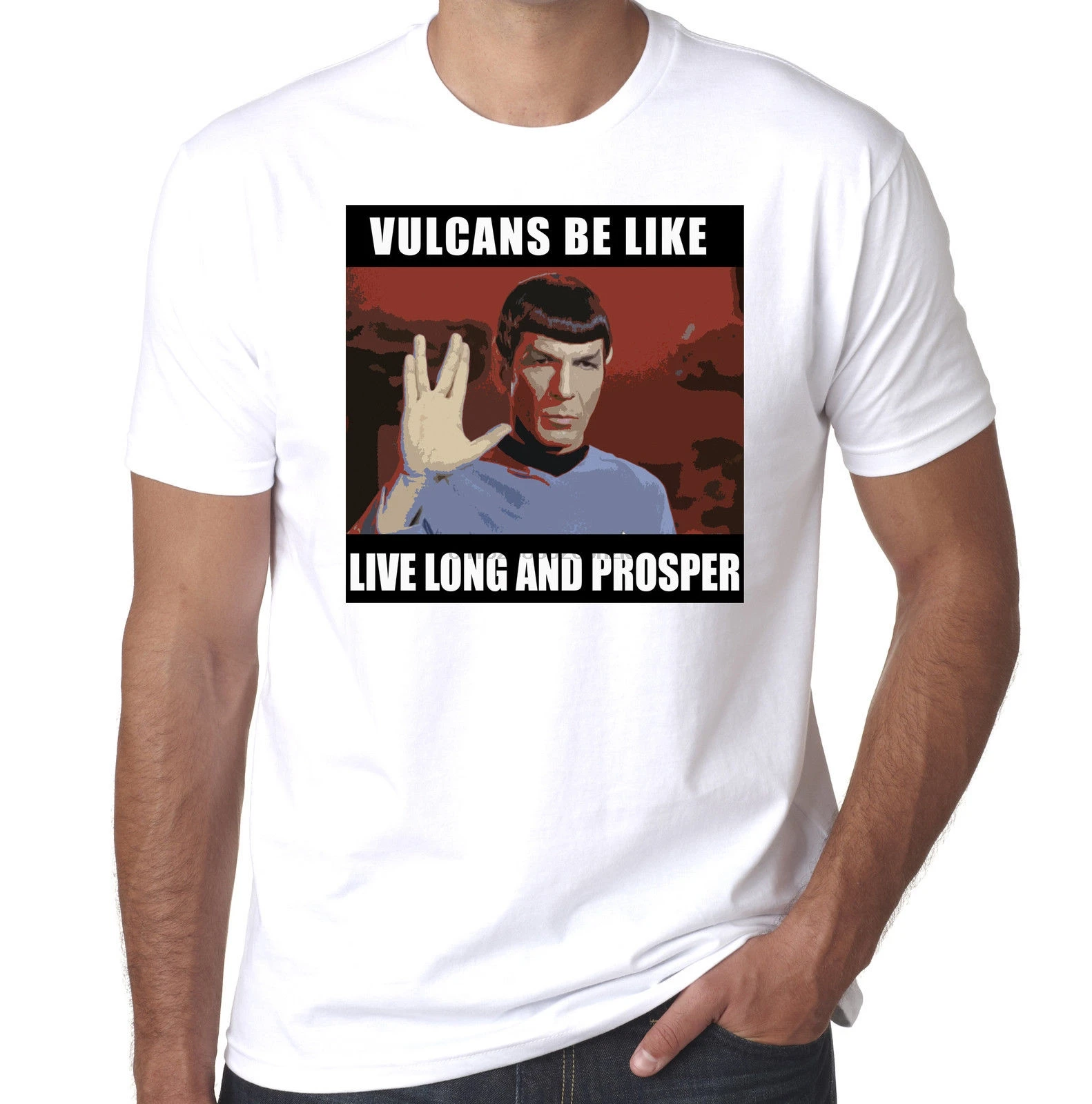 Вулканцы быть похожим на живите долго и счастливо Спок Leonard Nimoy Для мужчин s
