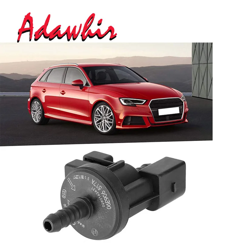 Топливный канистровый Соленоидный клапан для Audi A3 A4 A6 Q7 A8 /VW Jetta Golf 06E 906 517 A 06E906517A