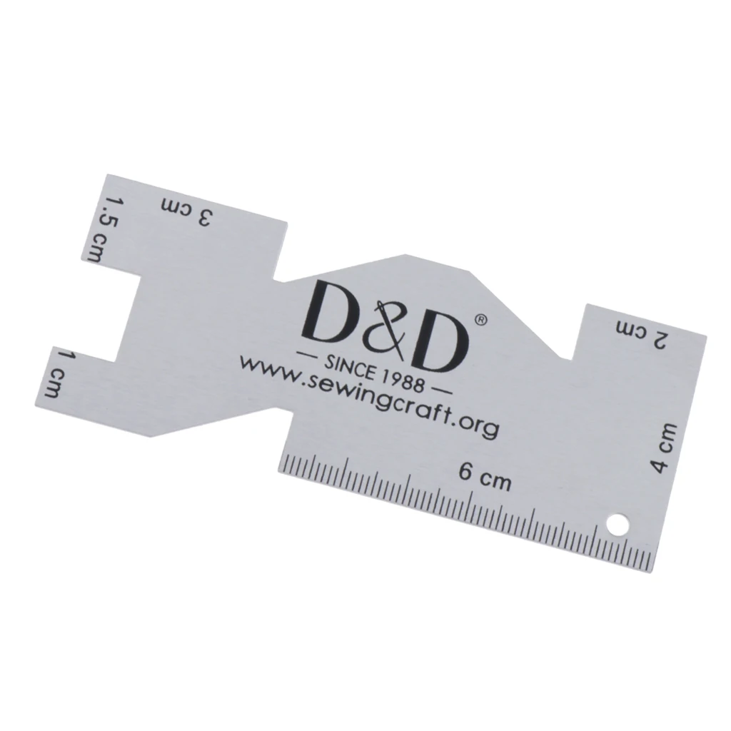 Metal Somometer Sewing Measuring Gauge Quilting Rulers Sewing Ruler for DIY Sewing Quilting Craft Accessories Crafts