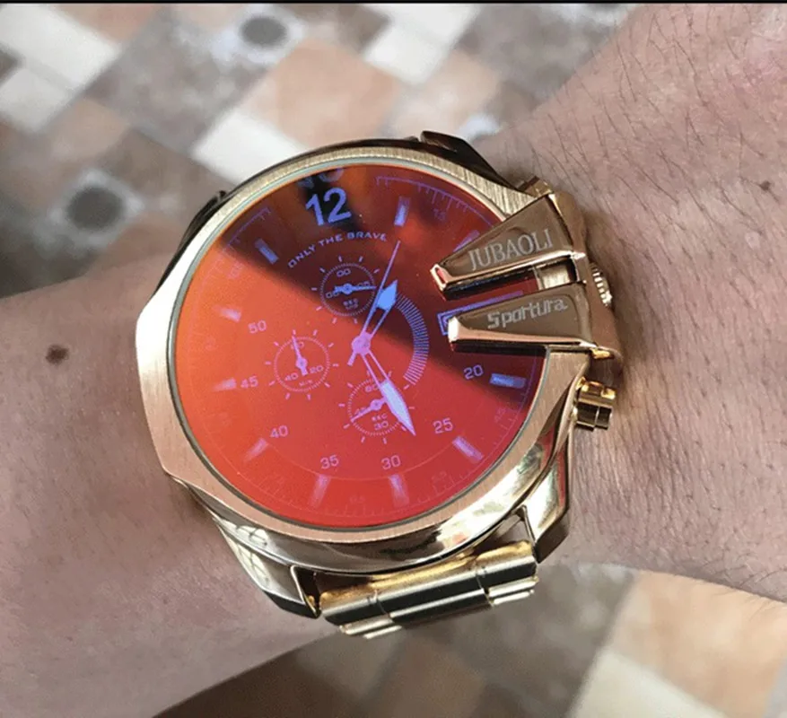 Мужские Брендовые спортивные часы с хронографом серебристые кварцевые со