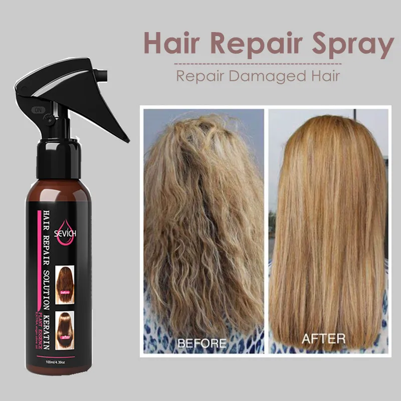 Sevich 100ml Hair Repair Spray Repairs damage restore soft hair for all hair types keratin Hair& Scalp Treatment