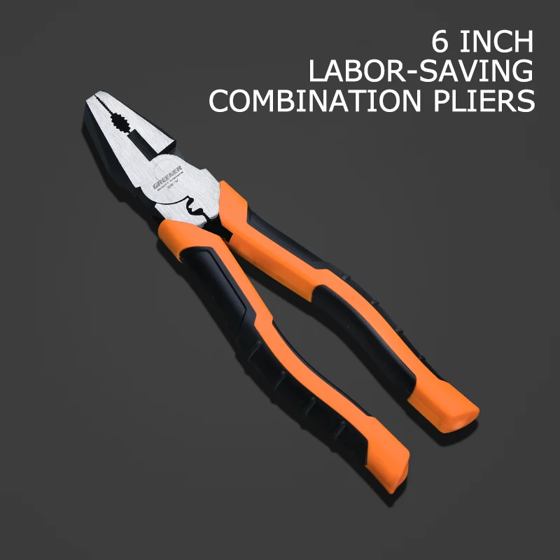LABOR-SAVING 6INCH KALAIDUN Обжимные Щипцы клещи Мультитул провода для зачистки кабеля резак щипцы для резки плоскогубцы многофункциональные электрики ручные инструменты - Цвет: LABOR-SAVING 6INCH