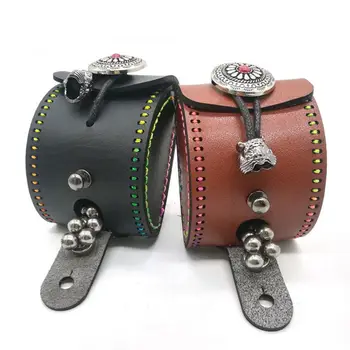 

THINKTHENDO Slingshot Stainless Steel Balls Bag Ammunition Ammo Pouch for Hunting Waist Pack