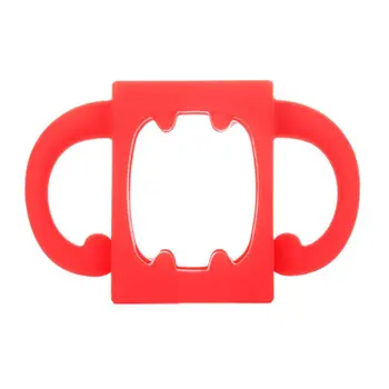 

2020 New Baby Bottle Universal Handle Soft Silicone Wide Mouth Grip Multicolor Heat Resistant Feeding Bottles Accessories