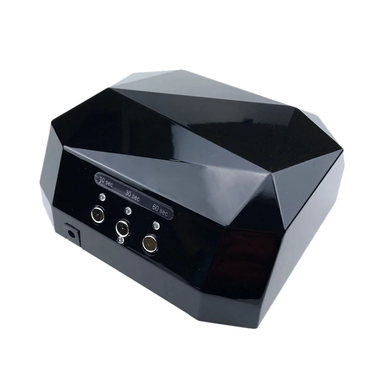 36 Вт УФ светодиодная лампа для сушки ногтей ромбовидная 15 шт. бусины УФ лампа для ногтей лампа отверждения для УФ светодиодный Гель-лак для ногтей инструменты для дизайна ногтей Черный E