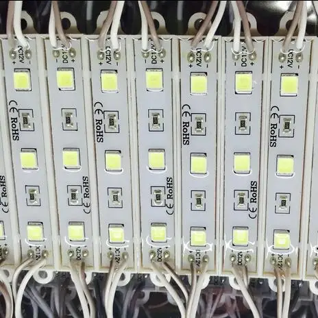SMD5054 3 светодиодный модуль освещения для знака DC12V водонепроницаемый сверхяркий светодиодный модуль