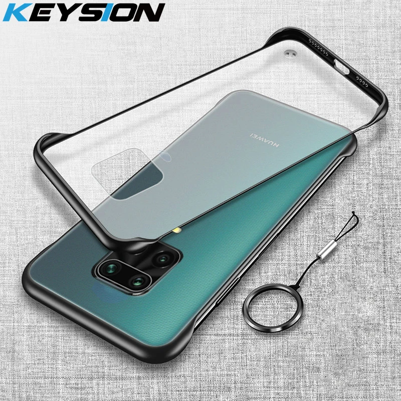 Тонкий Бескаркасный чехол KEYSION для Φ 9 Pro Max 8 8T K30 матовая прозрачная задняя крышка