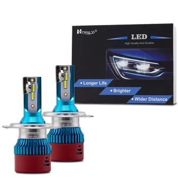 

SHUOKE 1 Set Mini LED Headlight Car Light Bulb 1860 Chip H1 H4 H7 H11 LED 9005 9006 9012 Hb3 Hb4 for BMW f30 E90, for golf 7