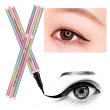 Новая Звездная Алмазная Водонепроницаемая жидкая подводка для глаз быстросохнущие инструменты для макияжа долговечная блестящая подводка для глаз черная косметика для красоты
