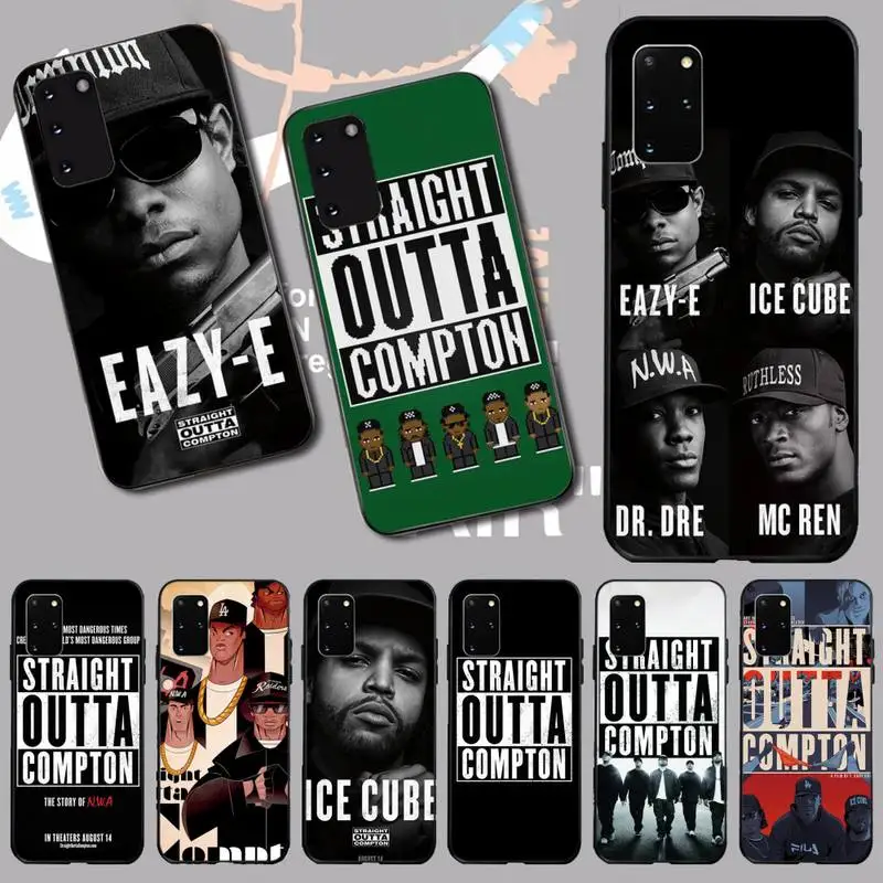HPCHCJHM прямые из Compton NWA ночные часы художественный чехол для телефона Samsung S20 plus Ultra