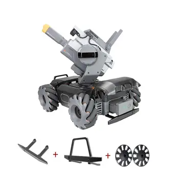 

Front Protection Bumper Bar Rear Protection Wheel Set CNC Aluminum Alloy Modification Accessories For DJI RoboMaster S1